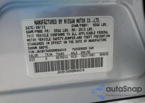 JN1BV7ARXEM694019